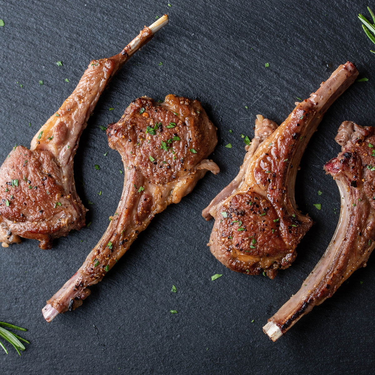 LAMB CHOPS ON THE BRAAI